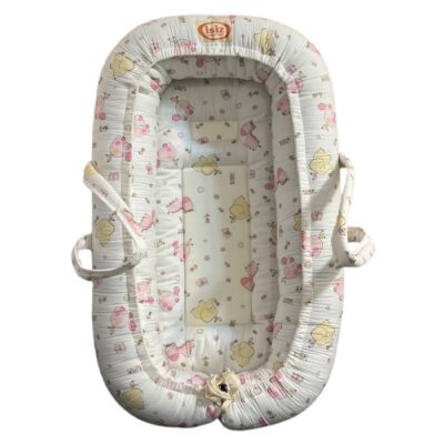 Cotton Baby Nest Perfect for Safe and Cozy Sleep Animal Design