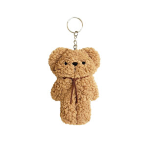 Handmade Crochet Keychain – Tiny Bear Shape