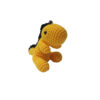 Handmade Crochet Keychain - Adorable Dinosaur Shape
