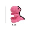 Handmade Crochet Keychain - Adorable Dinosaur Shape