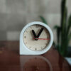 Handcrafted Concrete Desk Clock - Minimalist for Table Setting