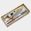Pheasant Feather Pen Set Royal Design
