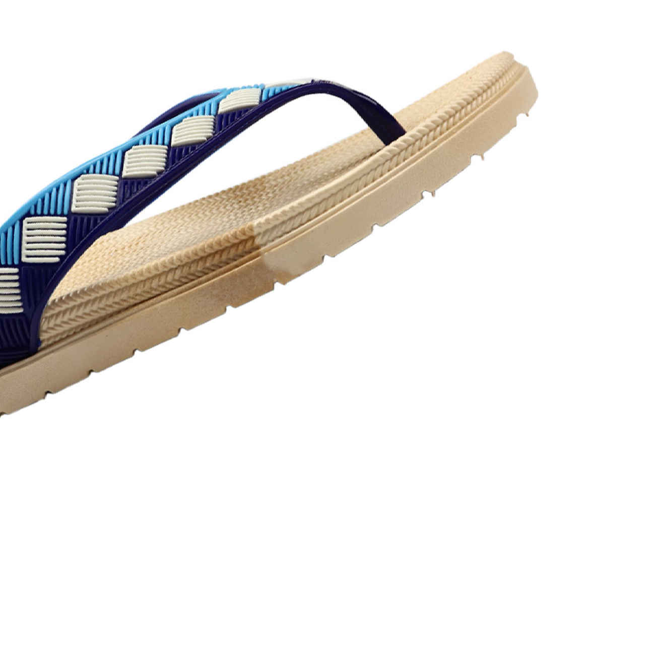 Flip Flop Thong Slippers for Women Checkered Design
