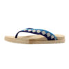 Flip Flop Thong Slippers for Women Checkered Design