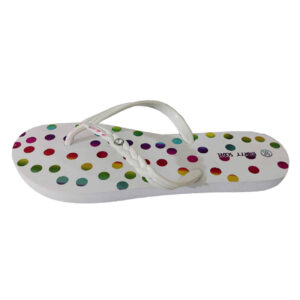 Flip Flop Thong Slippers for Women Dot Design