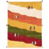 Genuine Handwoven Persian Tree of Life Gabbeh Rug - Colorful Wool