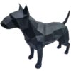 Geometric Doberman Cubism Figurine - Unique Handcrafted Sculpture