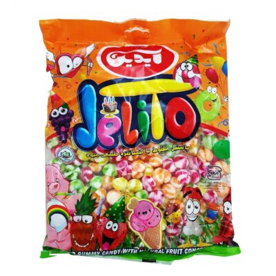 Halal Striped Gummy Candies – Soft, Chewy and Fruity Aidin Gummies 1000g