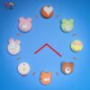 Halal Marshmallow Pack - Cute Animal Shape (13 Pieces for Kids)