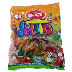 Halal Gummy Candy – Mix Fruit Flavor Snake Shape – Aidin (1000g)