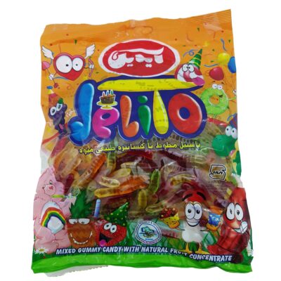 Halal Fruit Snake Gummy Candies – Soft, Chewy and Fruity Aidin Gummies 1000g