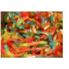 Halal Gummy Candy - Mix Fruit Flavor Snake Shape - Aidin (1000g)