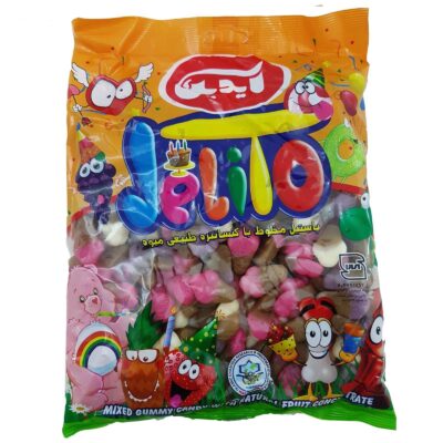 Halal Ice Cream Cone Gummy Candies – Soft, Chewy and Fruity Aidin Gummies 1000g