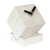 Handcrafted Concrete Desk Clock - Minimalist Square
