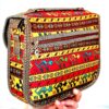 Handmade Crossbody Shoulder Bag in Faux Leather with Traditional Style