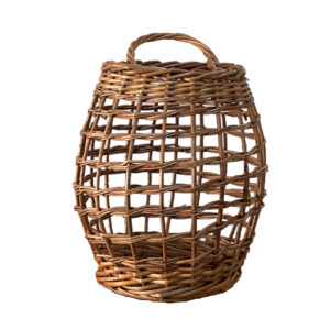 Marvar Wicker Basket – Handwoven Oval Rustic Design