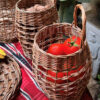 Marvar Wicker Basket - Handwoven Oval Rustic Design