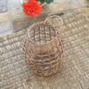 Marvar Wicker Basket - Handwoven Oval Rustic Design