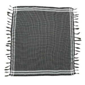 Soft & Durable Keffiyeh – Classic Checkered Arabic Scarf for Daily Use