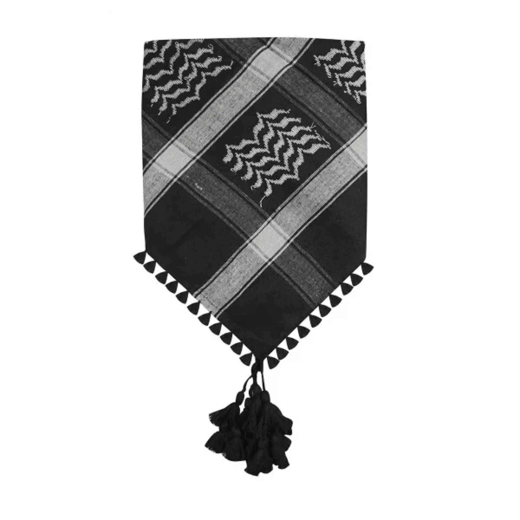 Cotton Keffiyeh Scarf – Antiperspirant and Allergy-Friendly Traditional Wrap