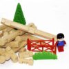 Tak Toy: Woodland Cottage Building Blocks – Charming Set, 62 Pieces
