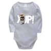 Lap Shoulder Unisex Baby Bodysuit Long Sleeve Set of 5