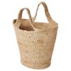 Large Woven Basket with Handle