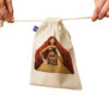 Drawstring Cotton Storage Bag - Eco-Friendly and Reusable for Fresher Loaves