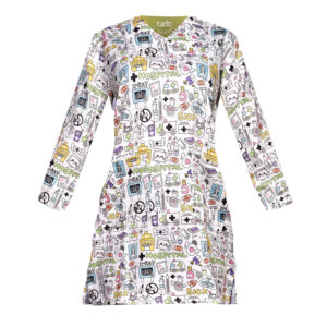 Women’s Stretchy Medical Scrub Uniform – Comfortable & Flexible