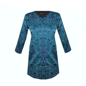 Women’s V-Neck Medical Scrub Uniform – Sleek & Versatile