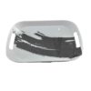Durable Melamine Serving Tray - Rectangular Abstract Casual Tray