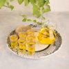 Casual Round Melamine Serving Tray - Floral Drink Serving Tray