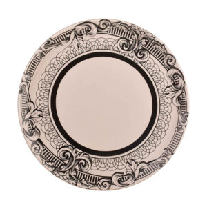 Casual Round Melamine Serving Tray – Floral Drink Serving Tray