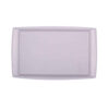 Casual Rectangular Melamine Serving Tray - Fruit & Cherry Flower Design