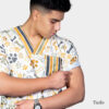 Men's Veterinary Scrub Top – Durable & Functional