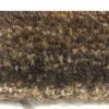 Original Handwoven Persian Geometric Gabbeh Rug - Checkered Brown Wool