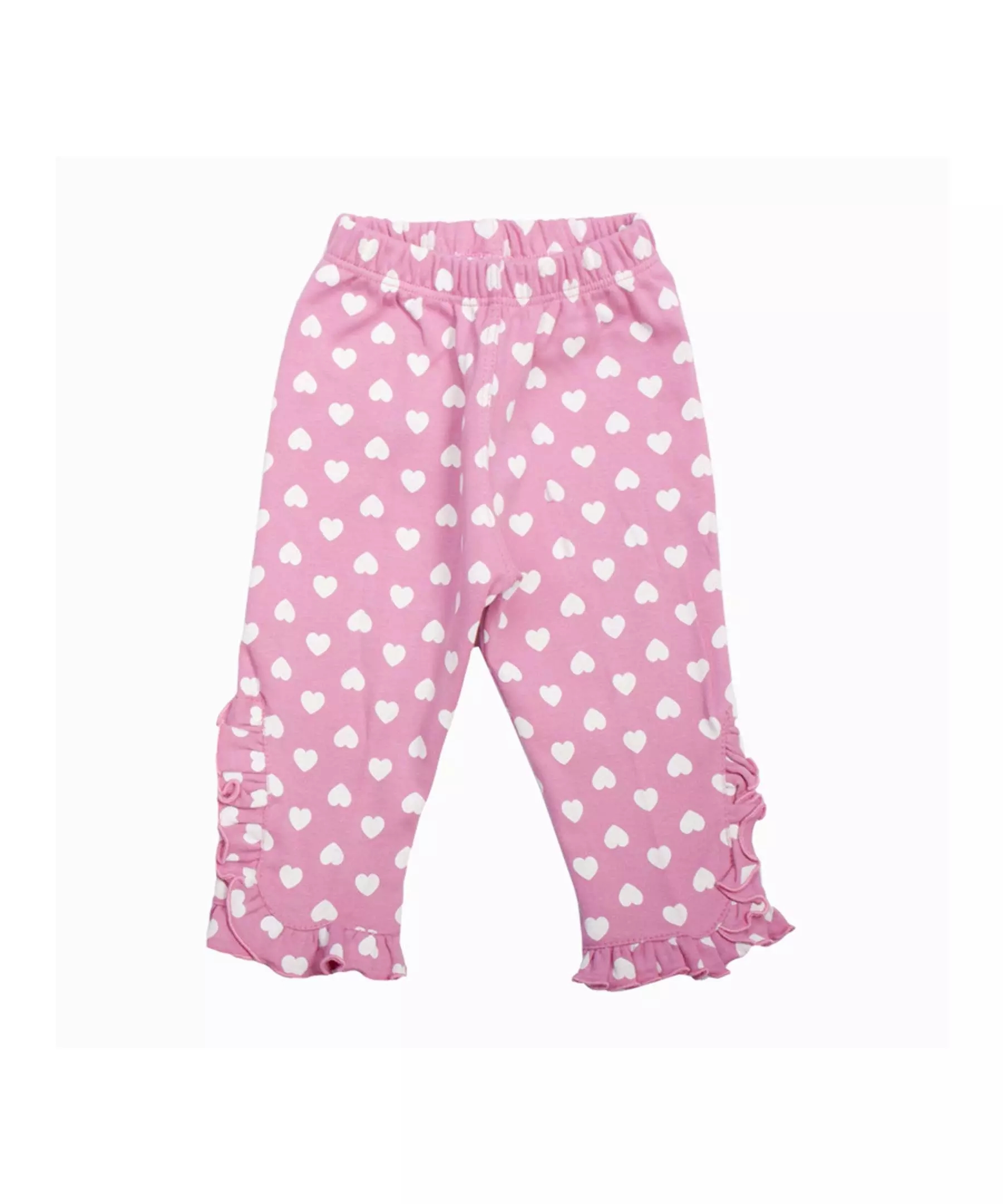 Baby Girl’s Long Sleeve Heart Design Pajama Set