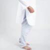 White Pakistani Kurta for Men - Traditional Long Shirt