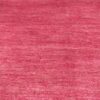 Genuine Handwoven Persian Minimalist Gabbeh Rug - Solid Crimson Red Wool