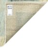 Handwoven Persian Minimalist Gabbeh Rug - Bordered Light Blue Wool