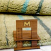 Handwoven Persian Striped Gabbeh Rug in Yellow - Premium Wool