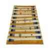Genuine Handwoven Persian Tree of Life Gabbeh Rug with Animal Motifs - Yellow Wool