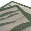 Handwoven Persian Pictorial Gabbeh Rug with Animal Motifs - Green Wool