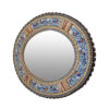 Persian Wooden Mirror Frame – Khatamkari Ellipse Model