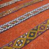 Striped Fars Kilim Rug - Traditional Handwoven Persian Wool Style