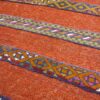 Striped Fars Kilim Rug - Traditional Handwoven Persian Wool Style