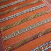 Striped Fars Kilim Rug - Traditional Handwoven Persian Wool Style
