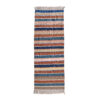 Striped Isfahan Kilim Rug - Traditional Handwoven Persian Wool Design