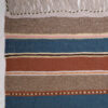 Striped Isfahan Kilim Rug - Traditional Handwoven Persian Wool Design