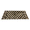 Shiraz Geometric Kilim Rug in Brown - Genuine Handwoven Persian Wool